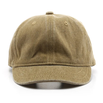 Four Seasons Fashion Short Brim Cotton Baseball Caps
