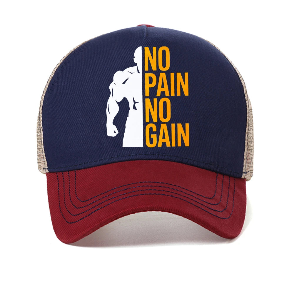 NO PAIN NO GAIN Baseball Cap