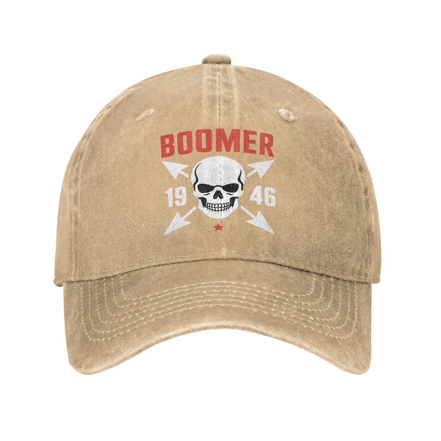 Boomer 1946 Before All You Sissie were Born Skull Casual Baseball Cap