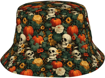 Bucket Hat For Halloween Cool Novelty Hats For Women Men Witch Hat Pumpkin Soup