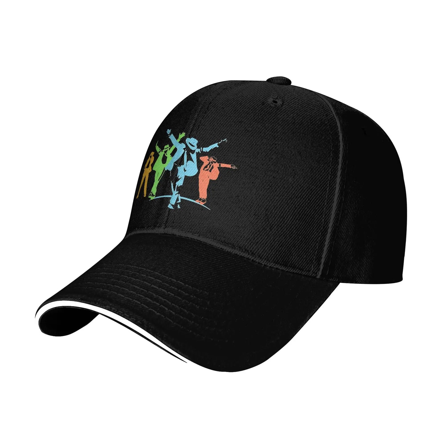 Neon Art MJ Baseball Caps