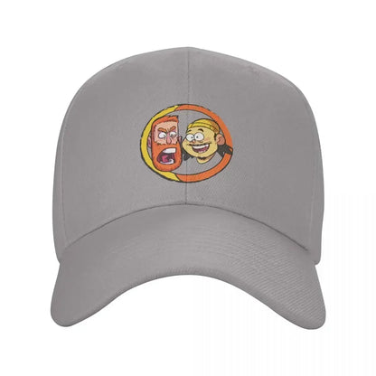 Bad Friends Andrew Santino Circle Design Baseball Cap