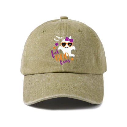 Cowboy Ghost Boo Graphic Baseball Cap