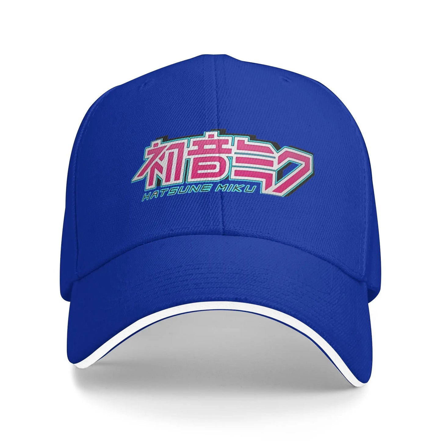 Hatsune Miku Logo Outfit Baseball Caps