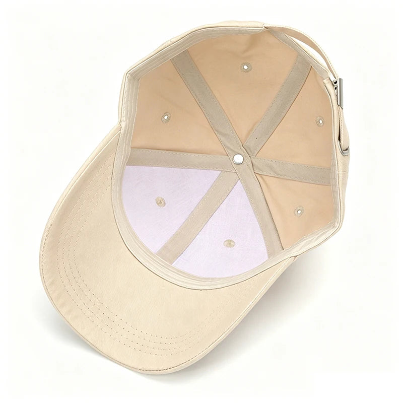 Letter R Embroidery Baseball Cap