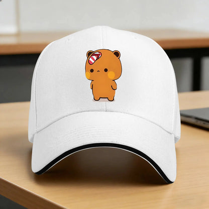 Bubu Dudu Bear their baby Sun Baseball Cap