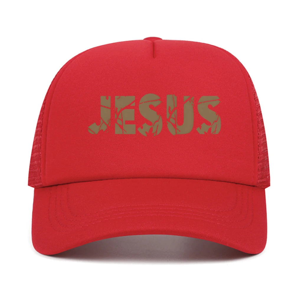 Christian Style Jesus Cross Pattern Baseball Cap