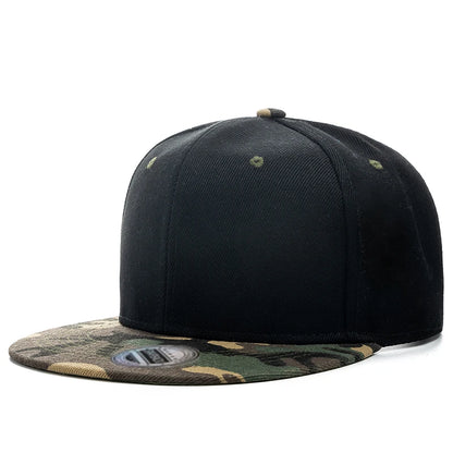 Unisex Cap Plain Snapback Hat High Quality Adult Hip Hop