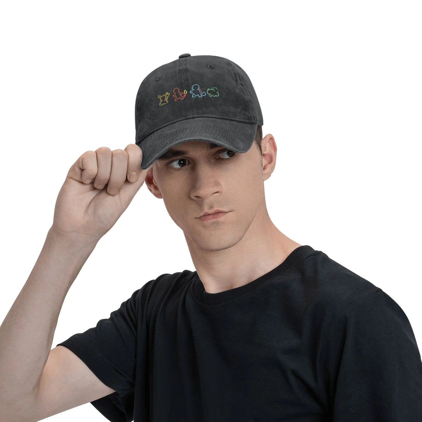 Casual Pokemons Pikachu Bulbasaur Baseball Caps