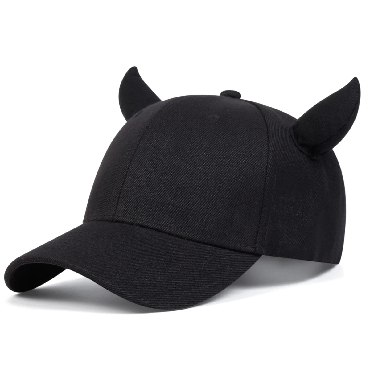 Unisex Personalized Bull Horn Baseball Caps