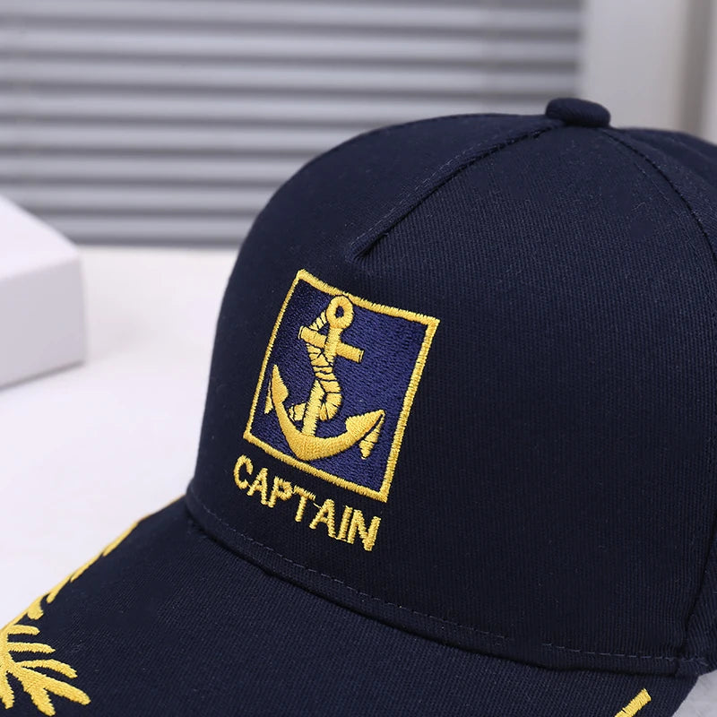 Fashionable Wheat Spike Embroidery Decorated Baseball Cap
