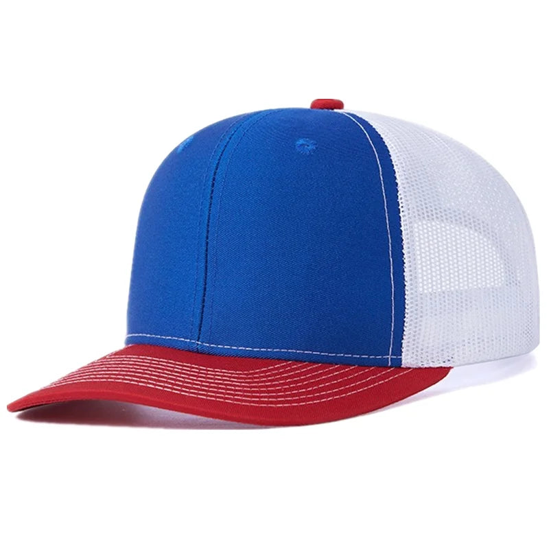 Hot Sale Unisex Cap Slight Curved Brim Style Trucker Hat  Men & Women