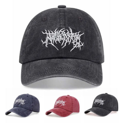 Vintage Washed Punk Hip-Hop Baseball Cap
