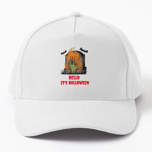 Hello Halloween RIP Baseball Cap