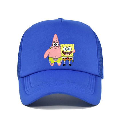 Fashion Cute SpongeBobs Print Baseball Cap