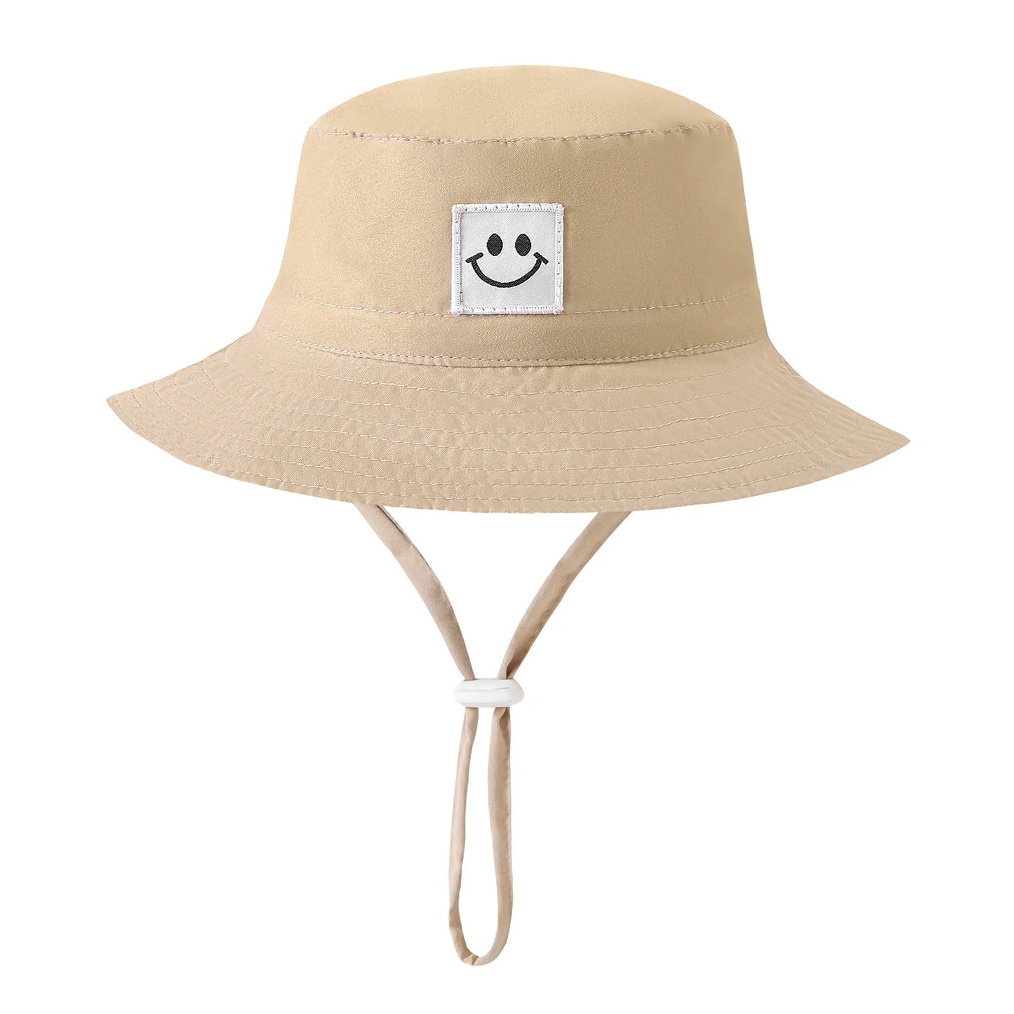 Summer Panama Baby Girls Hat Cute Smile Face Boys Fisherman Hat Baby Bucket Hat for Kids Toddler Bonnets