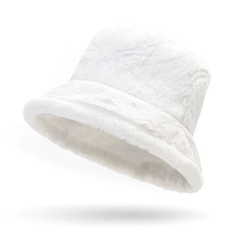 Cozy Faux Fur Bucket Hats