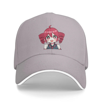 Kasane Teto Vocaloid Anime Japanese Music Character Baseball Cap