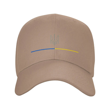 Summer Ukrainian Tryzub Escudo Zelensky Ukraine Baseball Cap