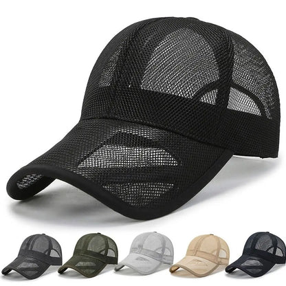 Breathable Sun Protection Caps Fashion Men Women