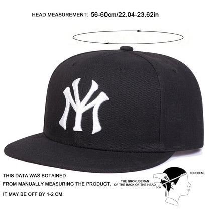 Unisex Letter Embroidery Hip-hop Hats Fashion Spring Autumn Outdoor