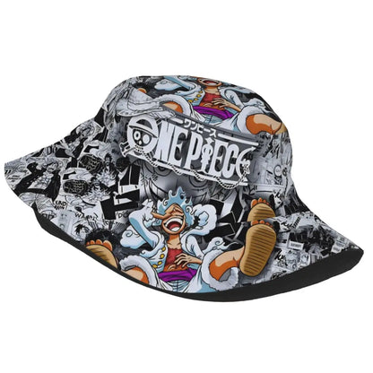 One Piece Monkey D Luffy Gear Bucket Hats