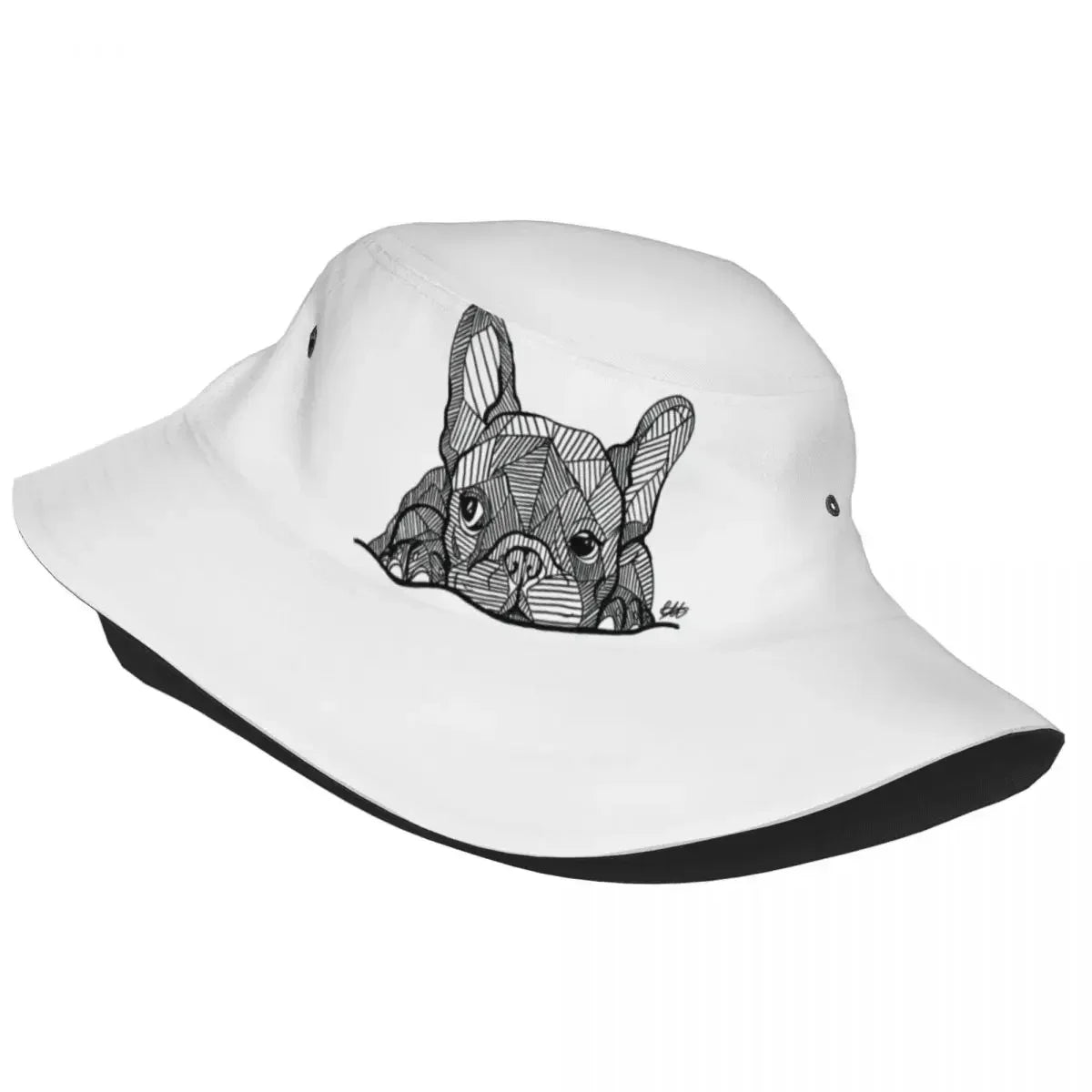Custom French Bulldog Bucket Hats