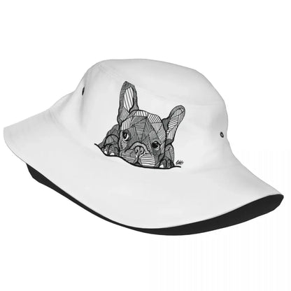 Custom French Bulldog Bucket Hats