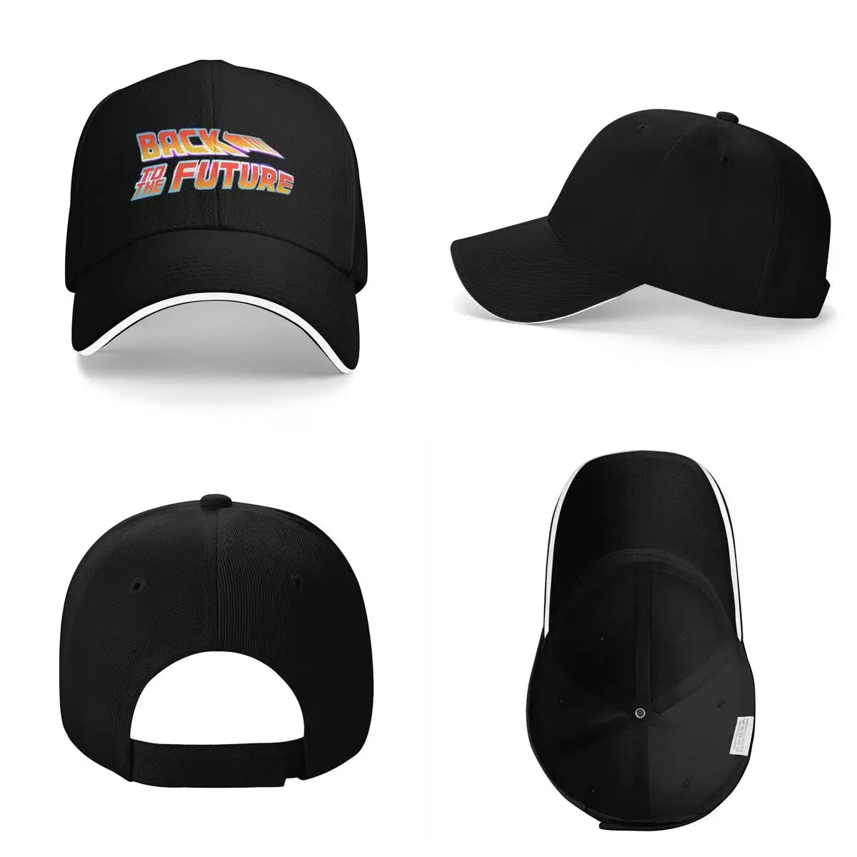 Unisex Baseball Hats Back To The Future Movie Logo Baseball Caps