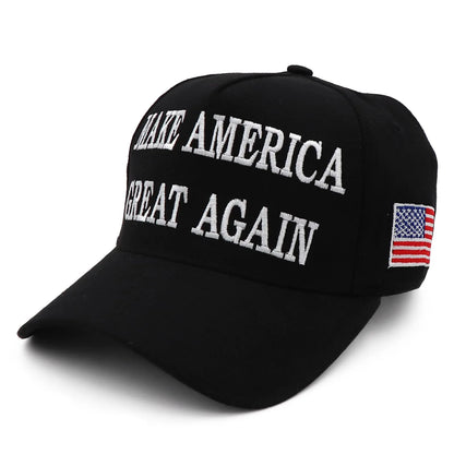 Adjustable Embroidered American Flag Baseball Cap For Men Women