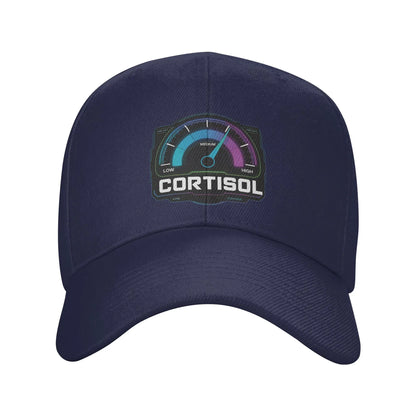 Low Cortisol Levels V Hats Stylish Baseball Cap