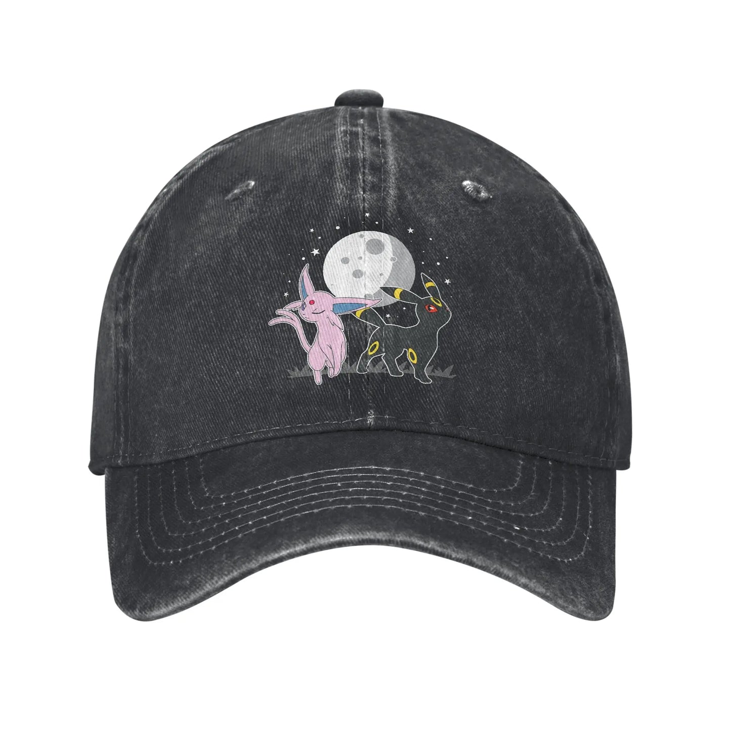 Pokemon Celestial Espeon And Umbreon Summer Baseball Hat