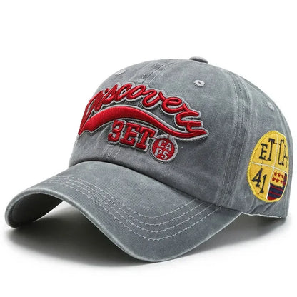 Summer Women Men Baseball Cap Fashion Letter Embroidery