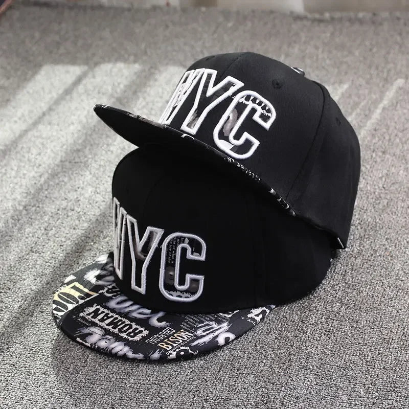 Letter Embroidery Hip Hop Caps For Men Women Fashion Cool Snapback Hat