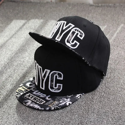 Letter Embroidery Hip Hop Caps For Men Women Fashion Cool Snapback Hat