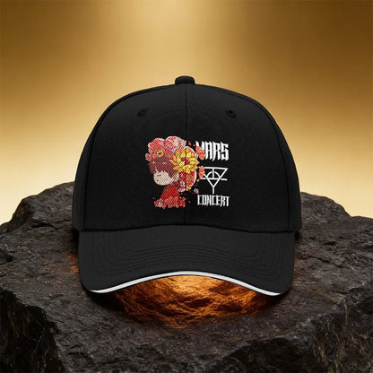 Wreath Boy Cartoon Character Hat Unisex Printed Baseball Cap