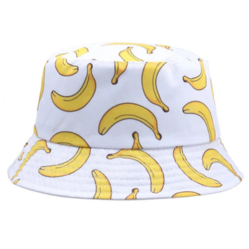 Summer Spring Thin Shade Banana Print Cotton