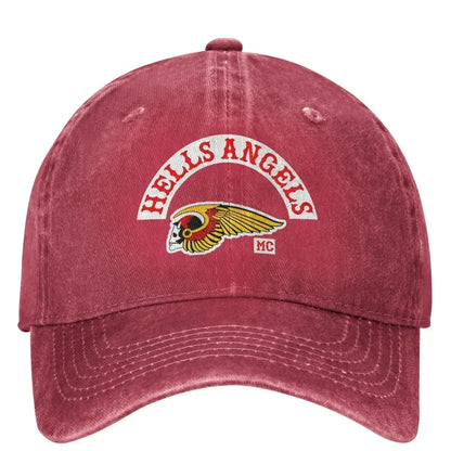 H-Helles Casual Baseball Cap Popular Logo A-Angeles Outdoor Sports Baseball Caps Men Women