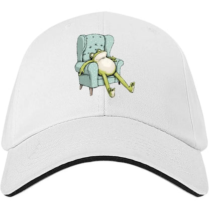 Relaxing Frog Baseball Cap