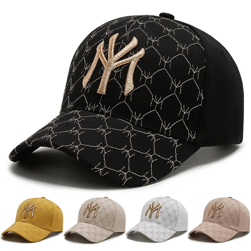 Fashion New MY Embroidered Baseball Cap