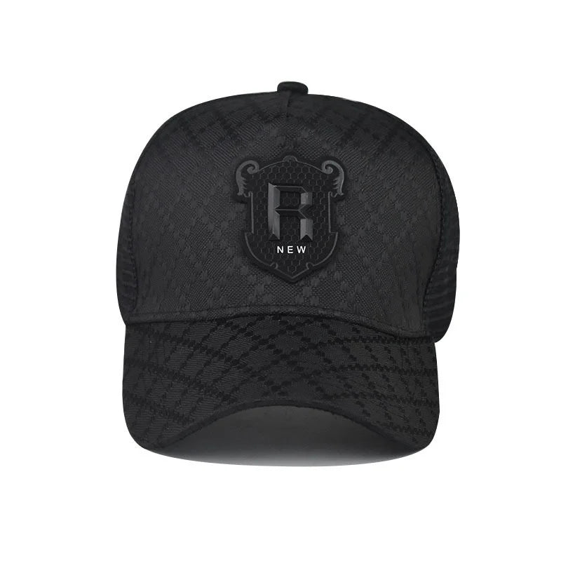 R Letter Icon Men's Baseball Cap