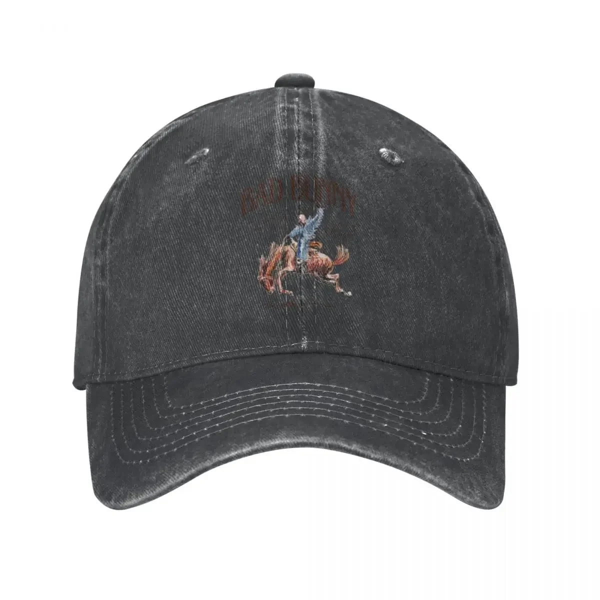 Vintage Bad Bunny Nadie Sabe Album Baseball Caps for Men Women Distressed Denim