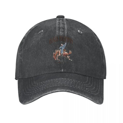 Vintage Bad Bunny Nadie Sabe Album Baseball Caps for Men Women Distressed Denim
