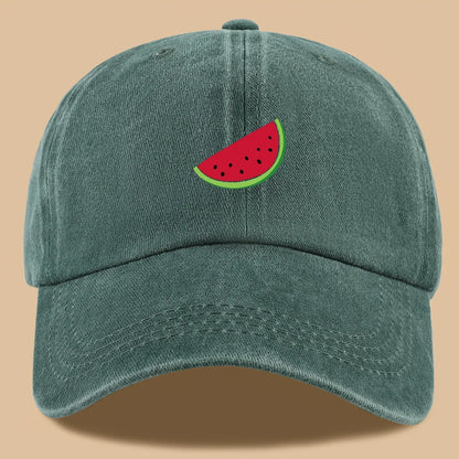 Watermelon Print Baseball Cap