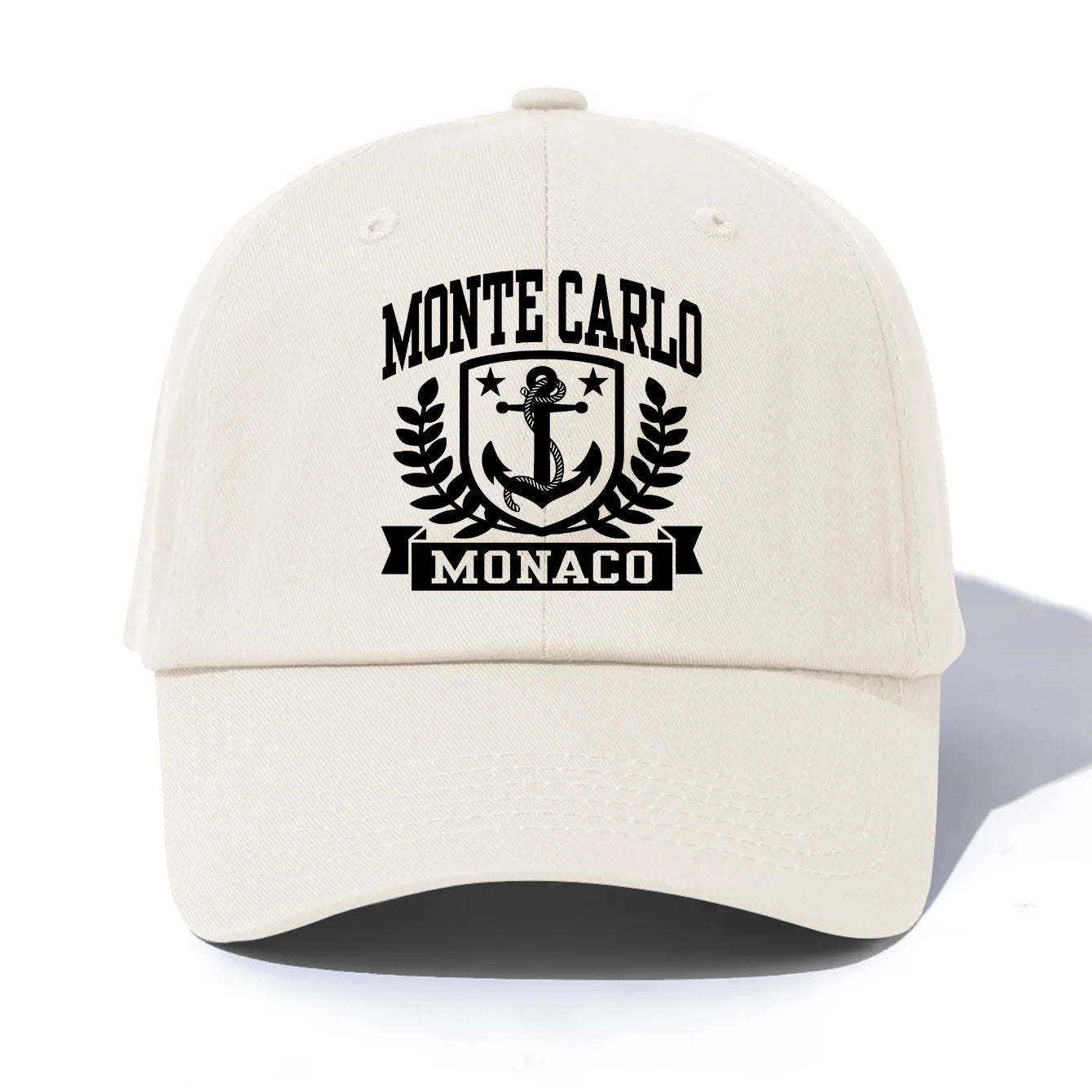 MONTE CARLO Print Baseball Cap For Adults