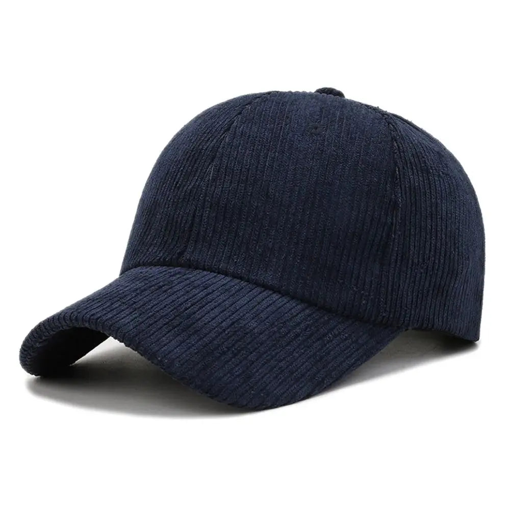 Spring Autumn Corduroy Baseball Cap