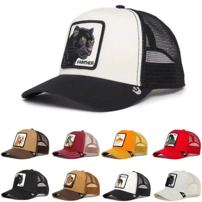 Fashion Animals Cartoon Embroidery Baseball Caps
