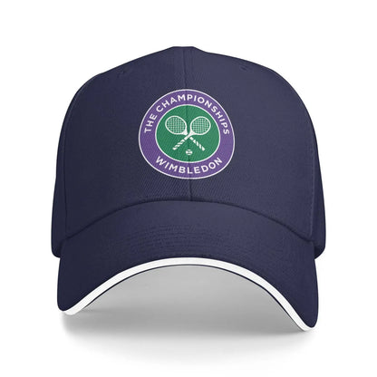 Wimbledon The Championship Tennis Grand Slam Print Baseball Cap