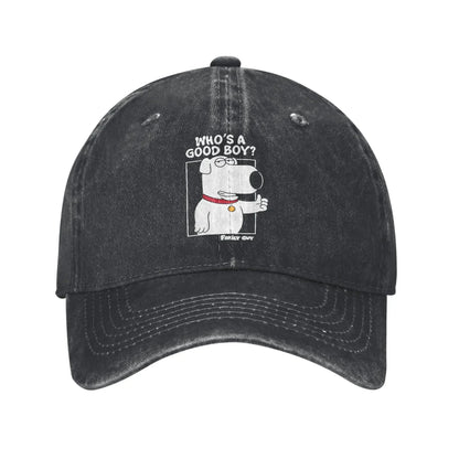 aFamilies Cartoon Peter Lois Stevie Baseball Caps