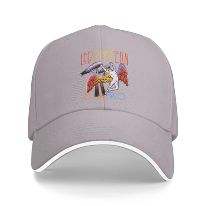 Rock band Led Zeppelin's falling angel Baseball Cap